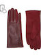 Burgundisch Handschuhe Berührung