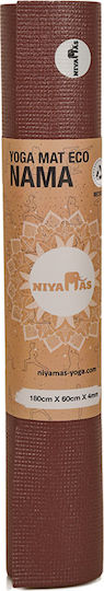 Στρώμα Γιόγκα & Πιλάτες Niyamas Βasic Sticky Eco Nama Earth 180x60x0.4cm