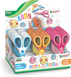 Baby Scissors 11.5 Cm Plastic Toddlers 24 Pcs Display