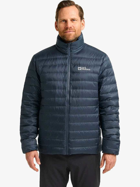 Jack Wolfskin Jacket Puffer Navy Blue