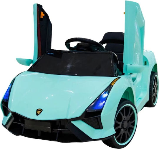 Lamborghini Mașină Cu Un Loc Cu Telecomandă 12 Volți Turcoaz Pentru 4+ Ani