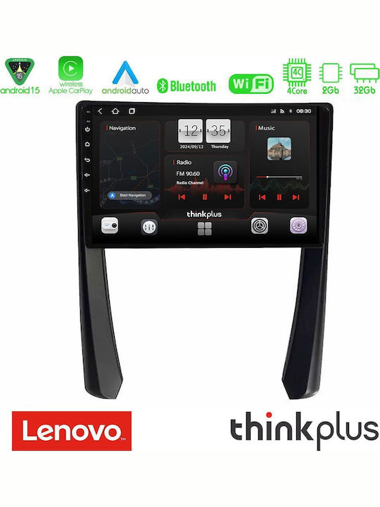 Lenovo Car Audio System for Porsche 911 / Cayman / Boxster 2005-2012 (Bluetooth/USB/WiFi/GPS/Apple-Carplay/Android-Auto) with Touch Screen 9"