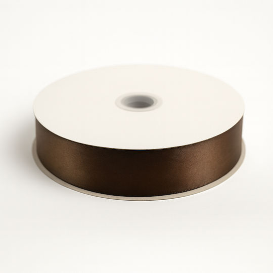 Satin Panglică Monocromie Maro 92metri cu lățime 10mm