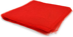 Tulle Square 45x45cm Red 100pcs
