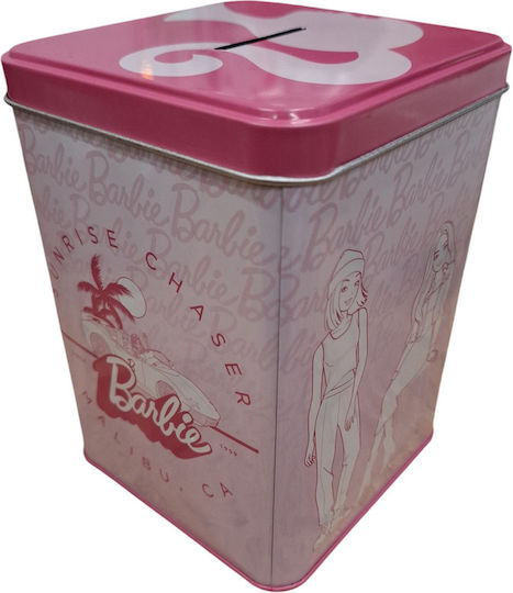 Cutie De Bani Metalică Barbie