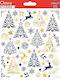 Classy Christmas Stickers 15x17cm 212034 Global Gift