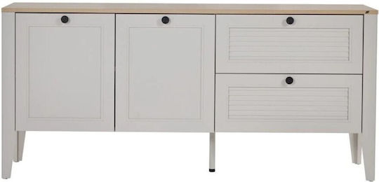 Μπουφές Fiona Ecru 169x47x77cm
