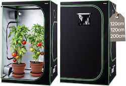 Indoor Grow Tent Vevor 120 X 120 X 200 Cm 600d ...
