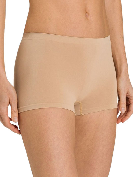 Hanro Femeie Boxer Bej