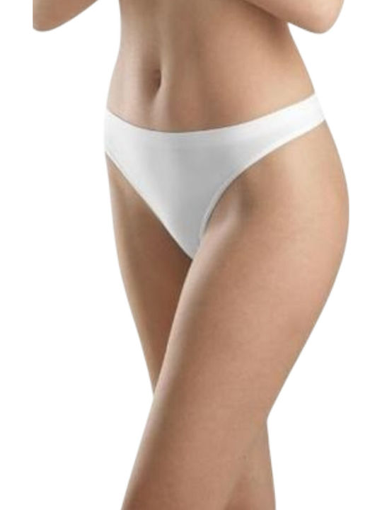 Hanro Γυναικείο String Λευκό