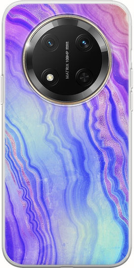 Piatră Agat Neon Honor Magic 7 Lite 5g TPU Flexibil Silicon Transparent