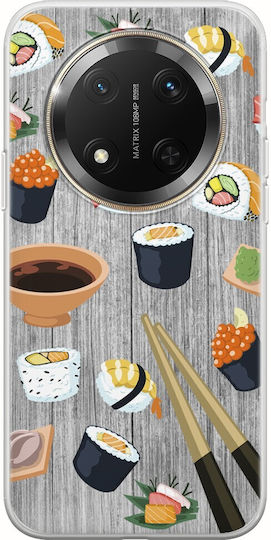 Sushi Love Honor Magic 7 Lite 5g Flexible Tpu Transparente Silikon Handyhülle