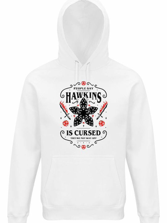 Unisex Bio-Baumwolle Hoodie Stranger Things Haw...