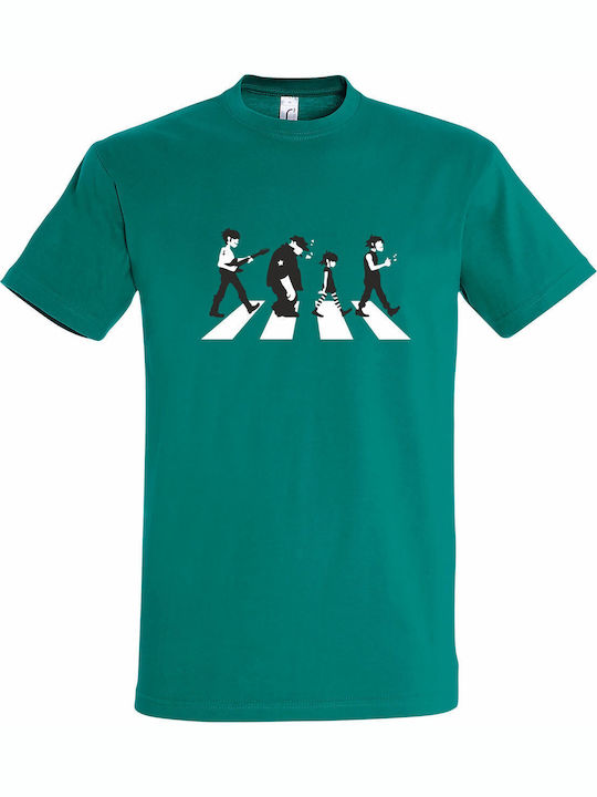 Unisex T-shirt Gorillaz Band Ft Beatles Abbey R...