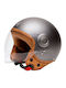 Marko Helmets Elements Matt Titanium Κράνος Μηχανής Jet ECE 22.06