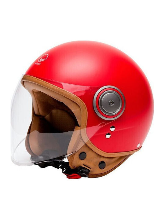 Marko Helmets Elements Matt Red Κράνος Μηχανής ...