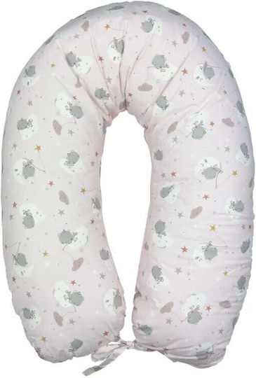 Baby Star Pernă Pentru Sarcină & Alăptare Roz D058.LUNA.P.L 58cm