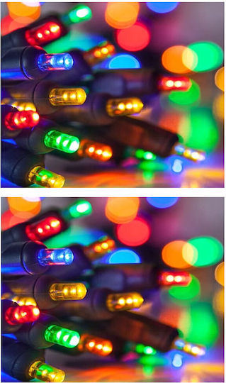 40 Lights LED 4m. Multicolor in String 1pcs