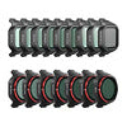 Freewell ΝD / ND/PL / CPL / UV / ND1000 / ND32 Σετ Φίλτρα Φακών για DJI Mini 5 Pro 16τμχ