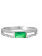 Excite-Fashion Ring with Zircon made of Silver