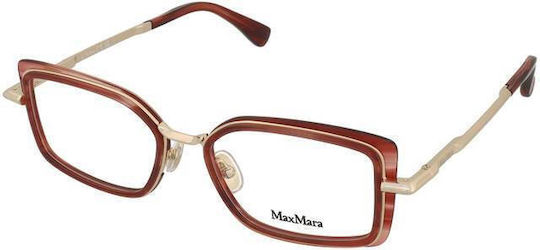 Max Mara Damen Metallisches Brillengestell Blau MM 5186 071