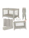 Lionelo Playpen with Mattress Beige 70.5x100.5cm