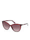 Guess Unisex Ochelari de soare cu Transparent Cadru și Transparent Degrade Lentilă