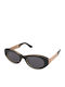 Guess Women’s Sunglasses with Black Horn-Rimmed Frame and Grey Lens GU00261-H 01A