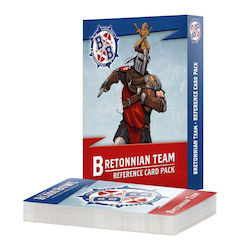 Warhammer Blood Bowl Bretonnian Team Card Pack