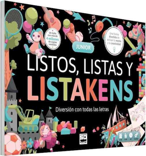 Επιτραπέζιο Παιχνίδι Listos Listas y Listakens για 2+ Παίκτες 9+ Ετών (ES) SD Games