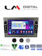 LM Digital Ηχοσύστημα Αυτοκινήτου για Opel Agila / Antara / Astra / Combo / Corsa / Vectra / Zafira 2011 (Bluetooth/USB/WiFi/GPS/Apple-Carplay/Android-Auto)