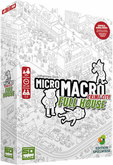 Brettspiel Micro Macro für 1-4 Spieler 10+ Jahre (ES) SD Games