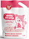 T.A.F. Pets Kristall Katzenstreu mit Duft Babypuder 1.6kg / 3.8Es