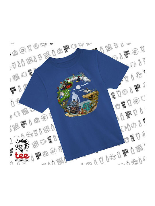 Koupakoupa Kinderoberteile T-Shirt Blau Set Giv...