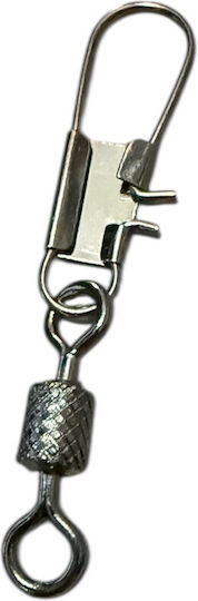 Пръстен за разделяне на тел Парaмaна Rolling Snap Swivel Fast Lock Crown №3 Бройки 12
