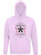 Kinder-Sweatshirt mit Kapuze Creamy Pink Stranger Things Hawkins Is Cursed