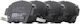 Brake Pad Set Toyota Yaris P1 Yaris P9 0252334816w-10761