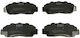 Brake Pads Acura Legend-Legend II-Honda Accord IV CB Accord V CC CD Rover 600 I RH Redline 27HO004-10971