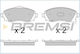 Δισκοφρενα Bremsi Opel Εμπρος Bp2915