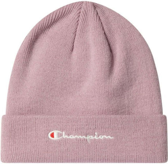 Beanie Unisex Beanie Knitted in Pink color