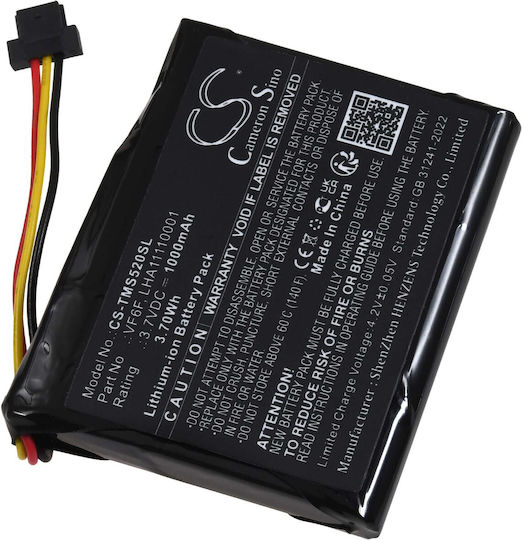 Батерия Navigation Device Tomtom Start 52 4al51 Тип Lha11110001 1000mah/3 7wh