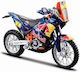 Bburago 450 Rally Dakar Rally Κλίμακας Μοτοσυκλέτα 1:18