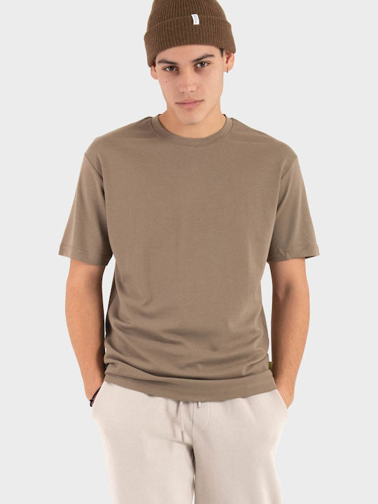 Gianni Lupo T-shirt Dark Beige