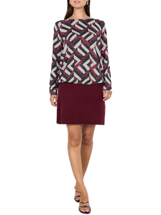 Women's Blouse Burgundy
