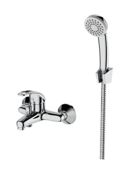 Inter Ceramic Αναμεικτική Μπαταρία Ντουζιέρας Πλήρες Σετ
