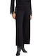 Women's Fabric Trousers Black
