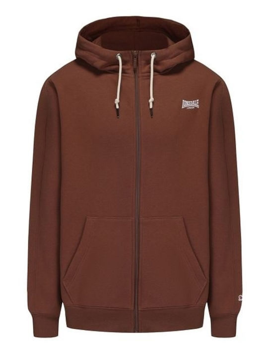Lonsdale Braun mit Kapuze