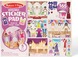 Melissa & Doug Arts Crafts Dress-Up Reusable Sticker Pads 20155934