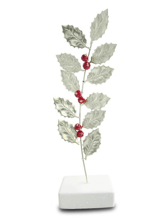 Weihnachtsdekoration Metallisch Zweigstelle Länge 24cm. Handgefertigt