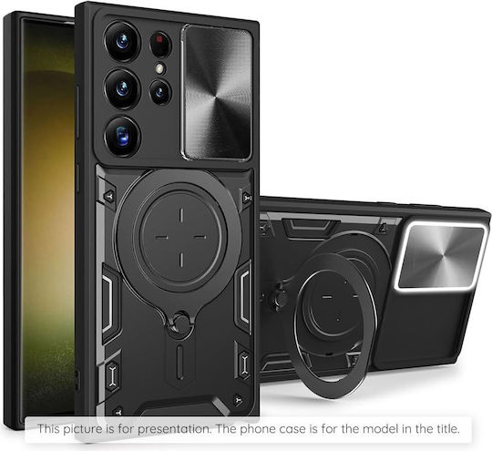Techsuit Camguard Umschlag Rückseite Silikon Schwarz (Xiaomi 15T Pro)